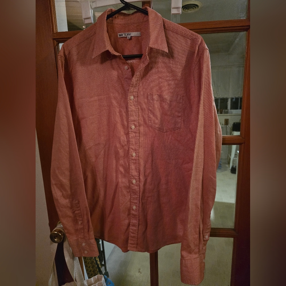 Mr Turk Button Down Cotton Shirt XL
